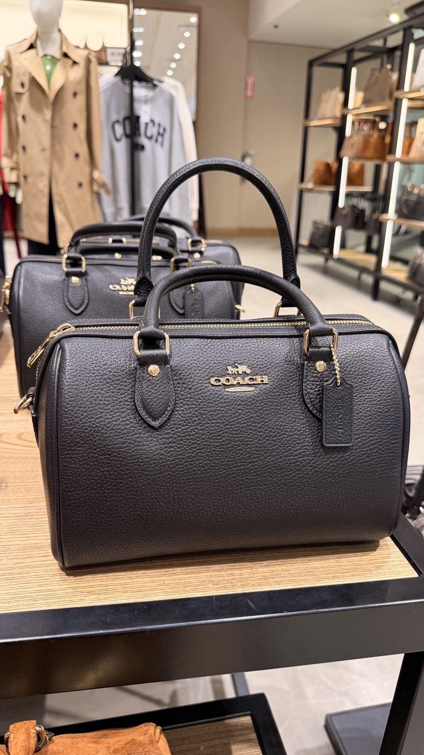 Rowan Satchel Bag · Black