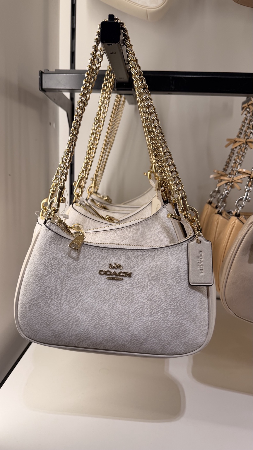 Teri Shoulder Bag · Ivory