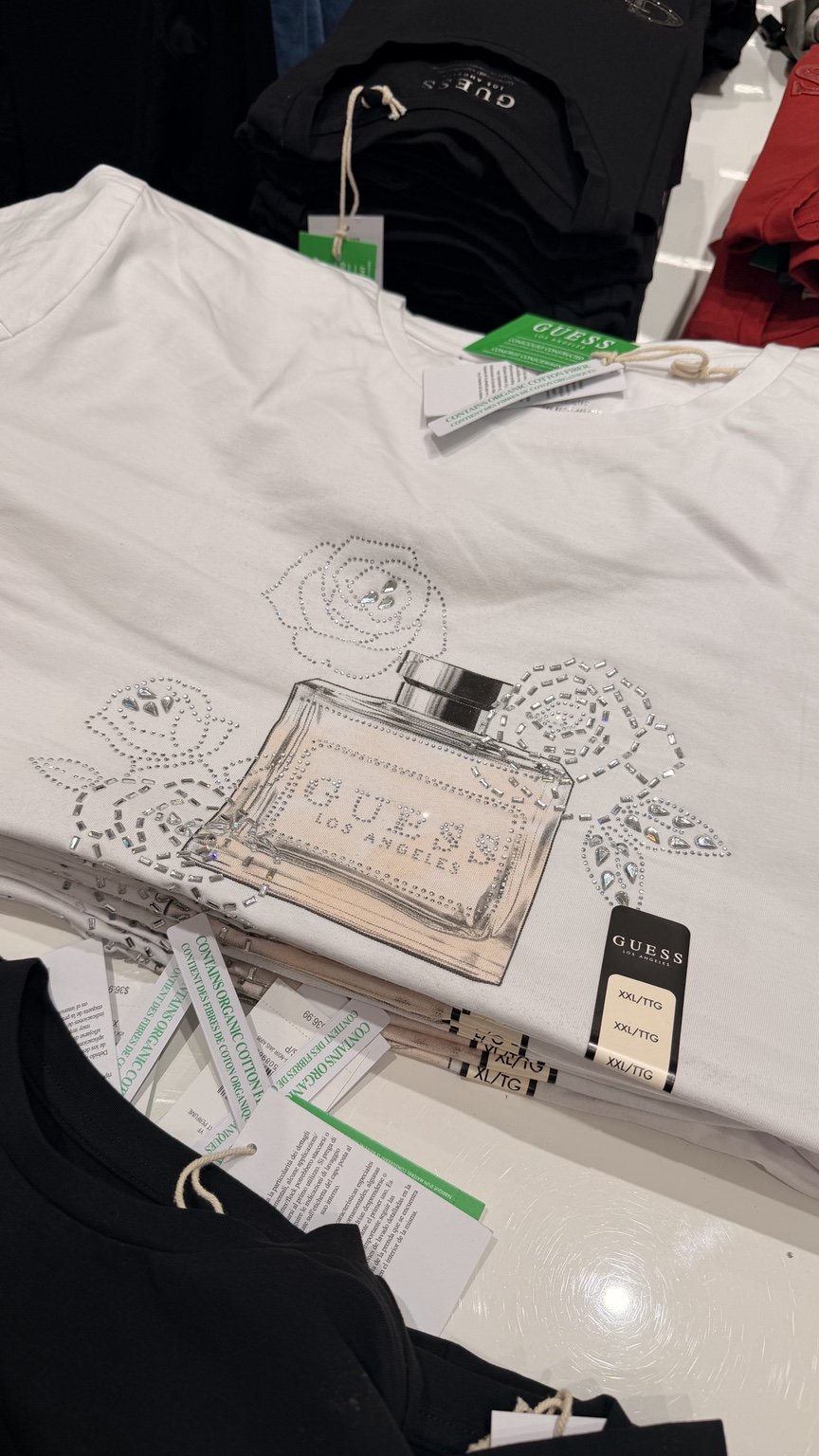 White city graphic GUESS tee