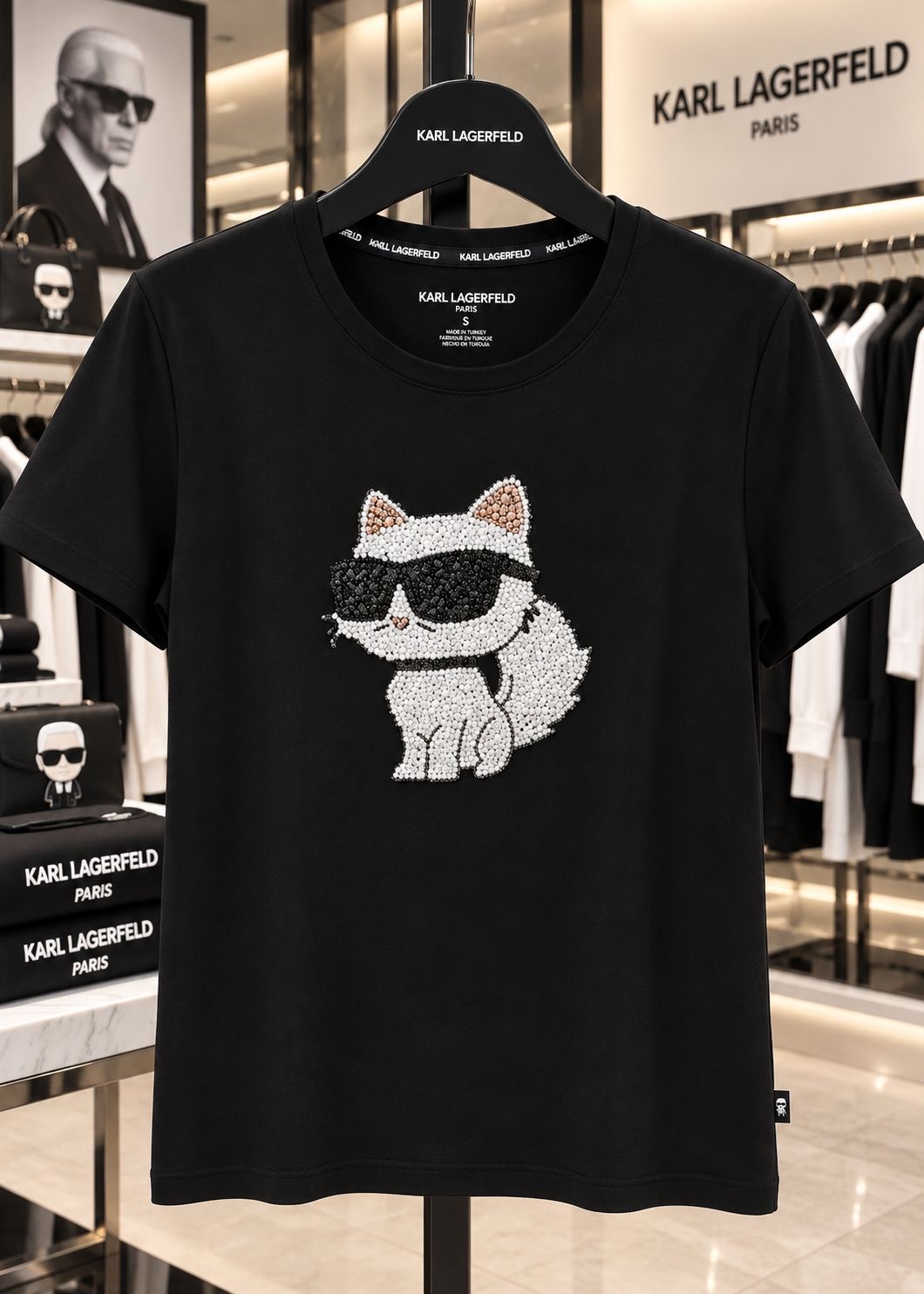 Choupette Sequin Tee