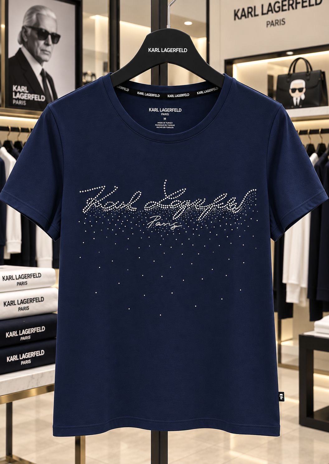 Rhinestone Logo Tee
