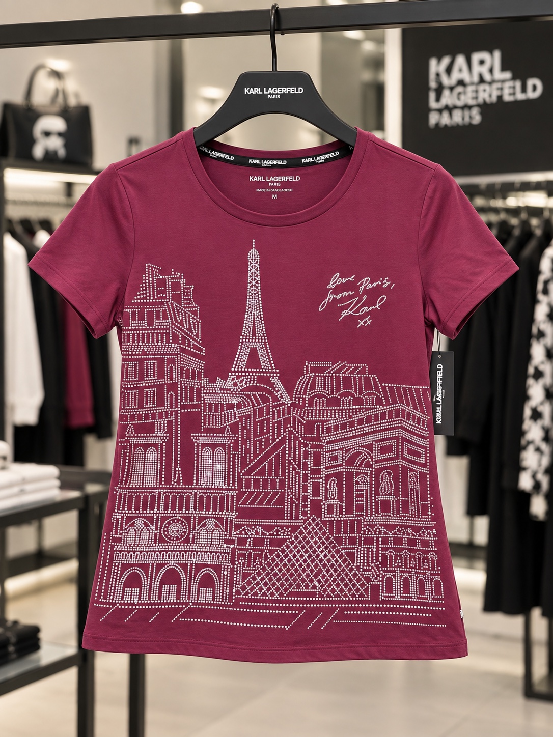Dotted Paris Scene Tee