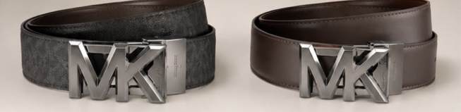 Reversible Signature Logo and Leather Belt