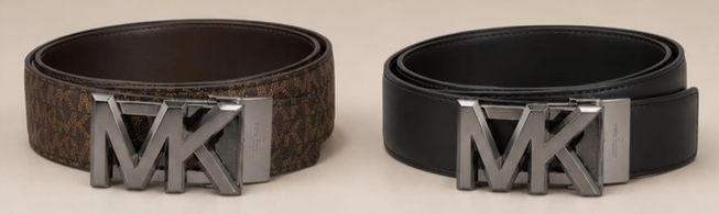 Reversible Signature Logo and Leather Belt