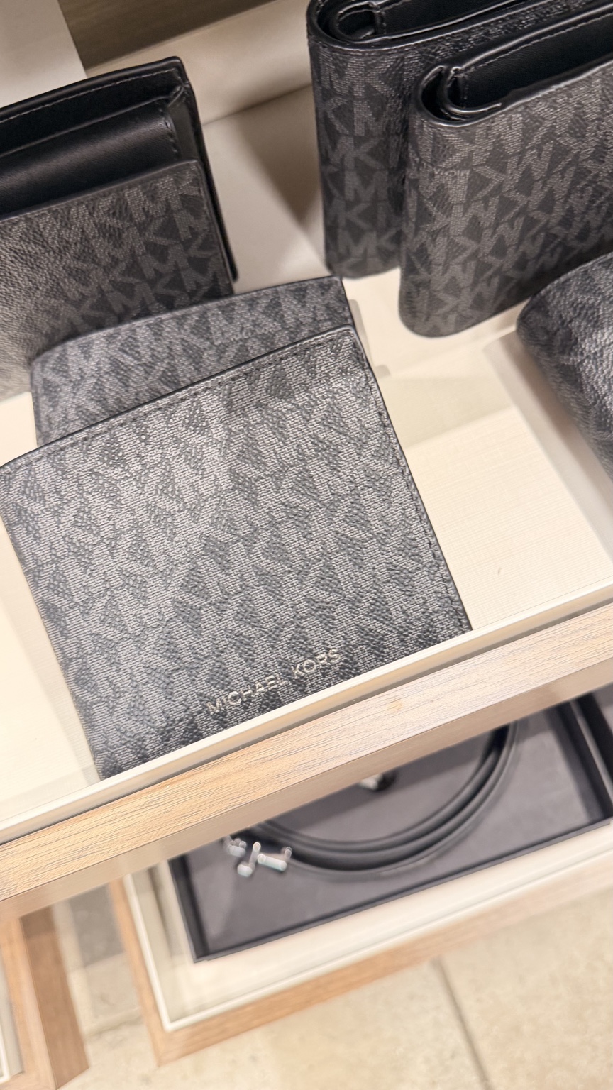 Charcoal Signature Bifold Wallet