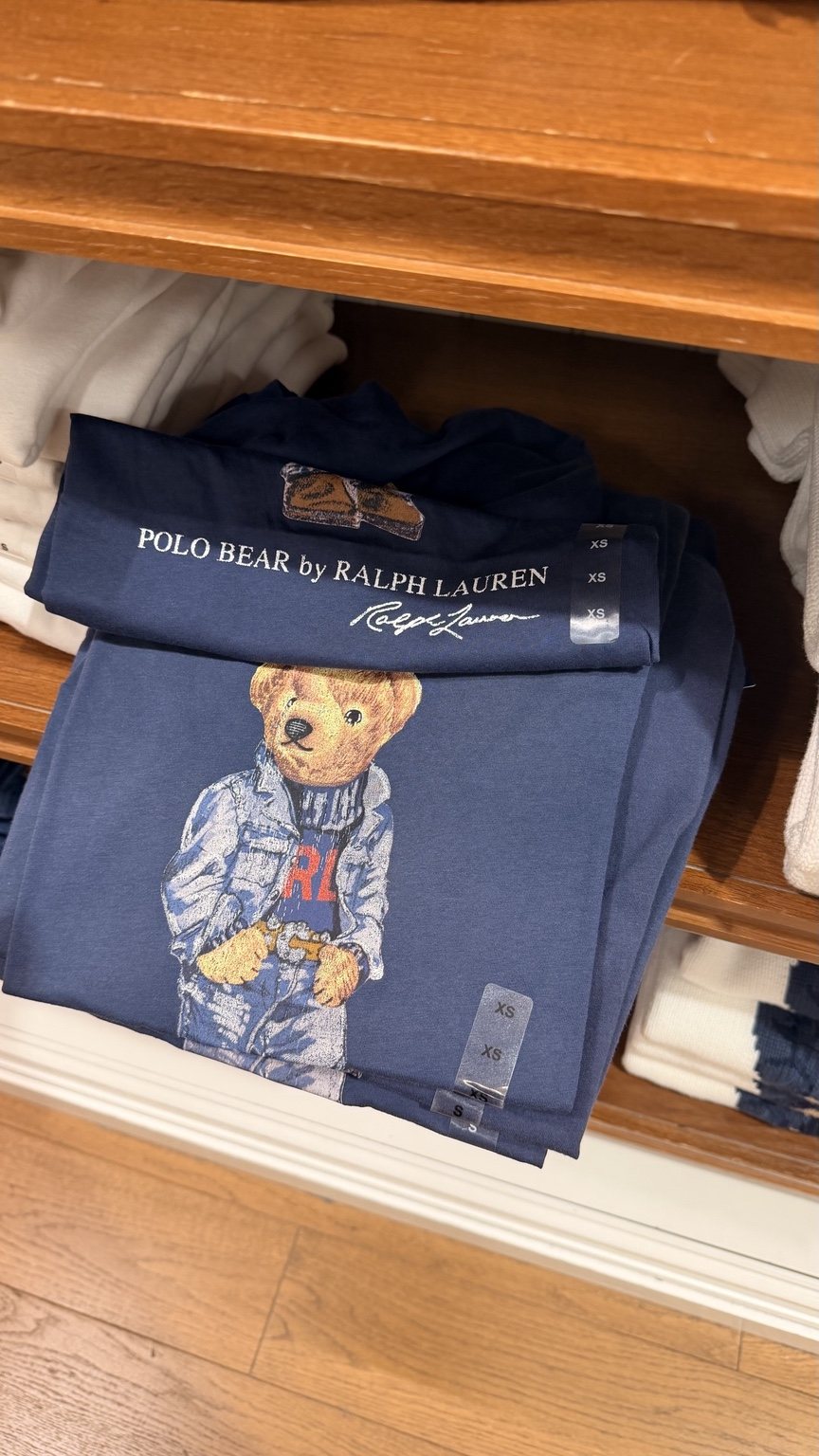 Blue Polo Bear T-shirt