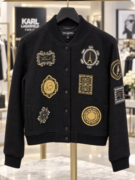 Patch Bomber Jacket
