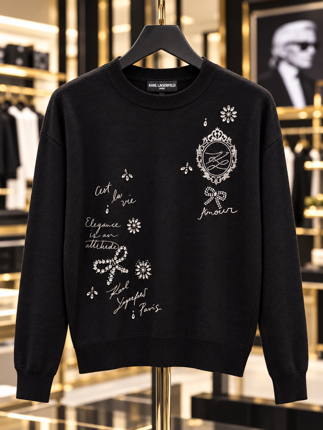 Embellished Whimsy Sweater