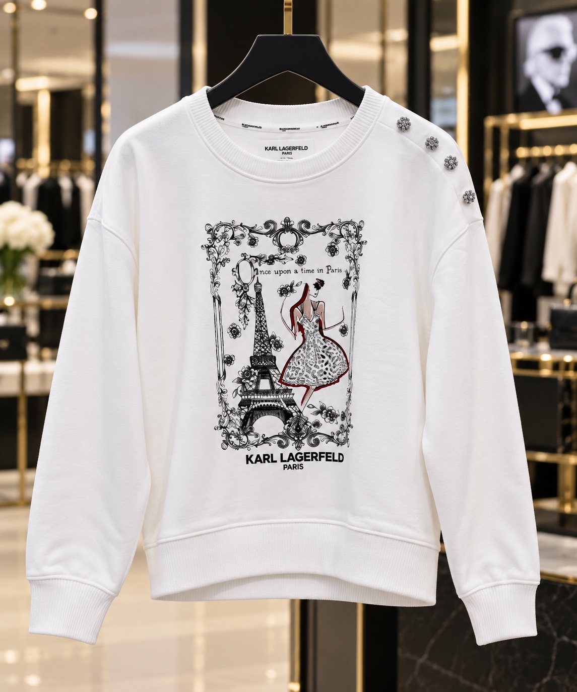 Paris Scene Crewneck