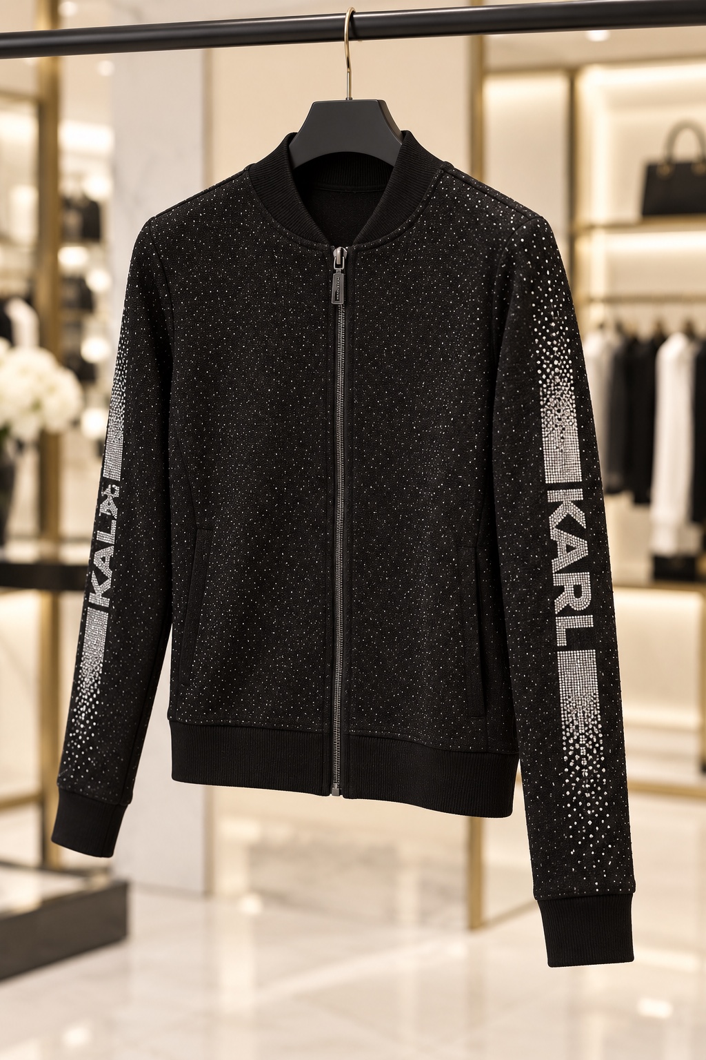 Embellished Track Jacket